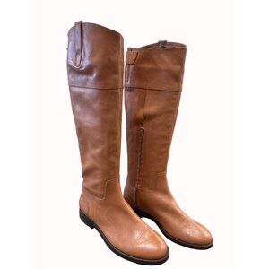 Ralph Lauren Lauren womens brown below knee leather boots shoes 5.5B SKU 6464